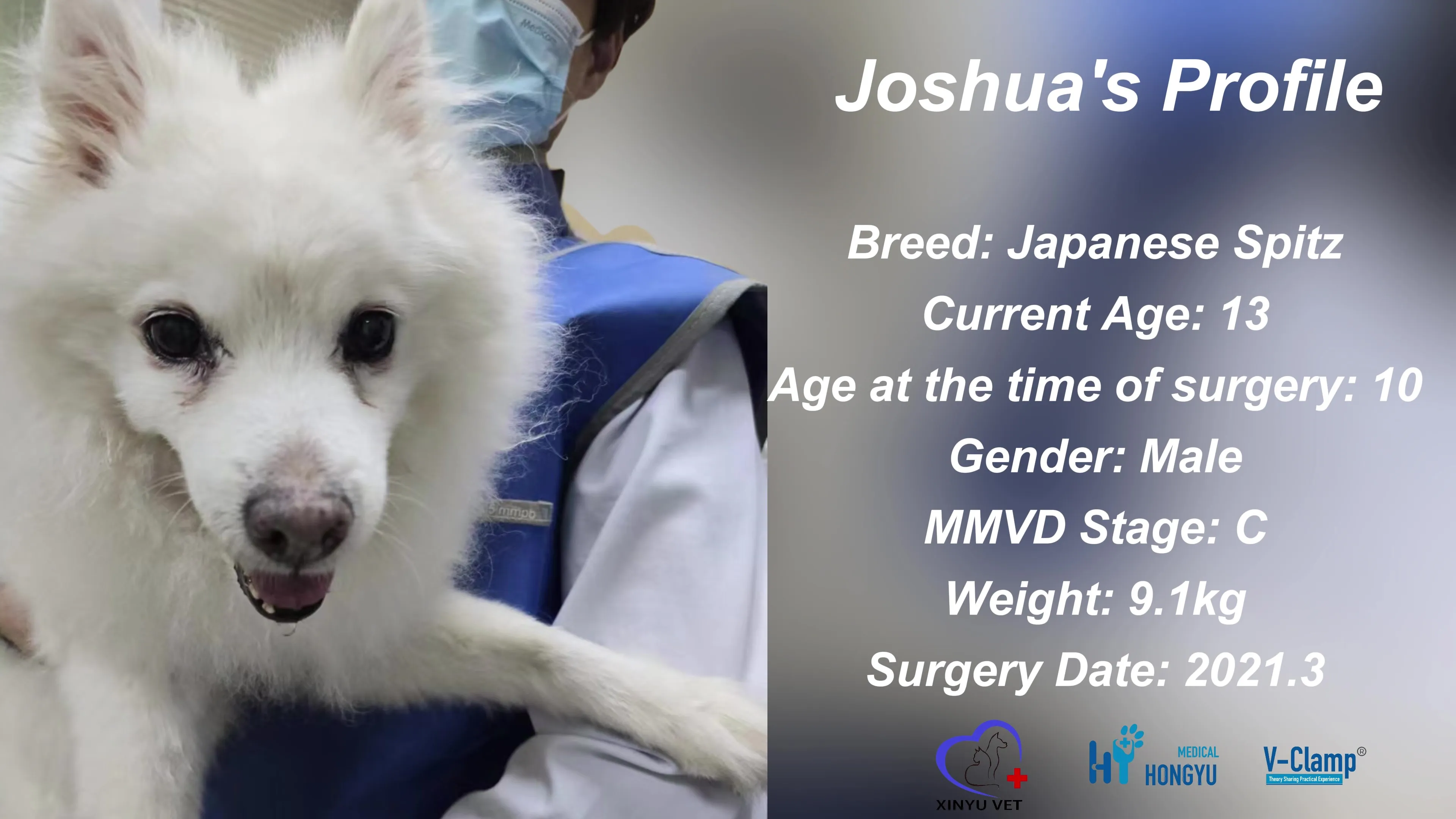 Follow-up of the 1st Double-V-Clamp Patient-Joshua’s Case Review